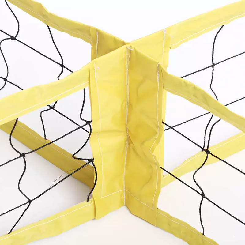 Portable Four Way Beach Volleyball Net Sport Training Net Quick Setup